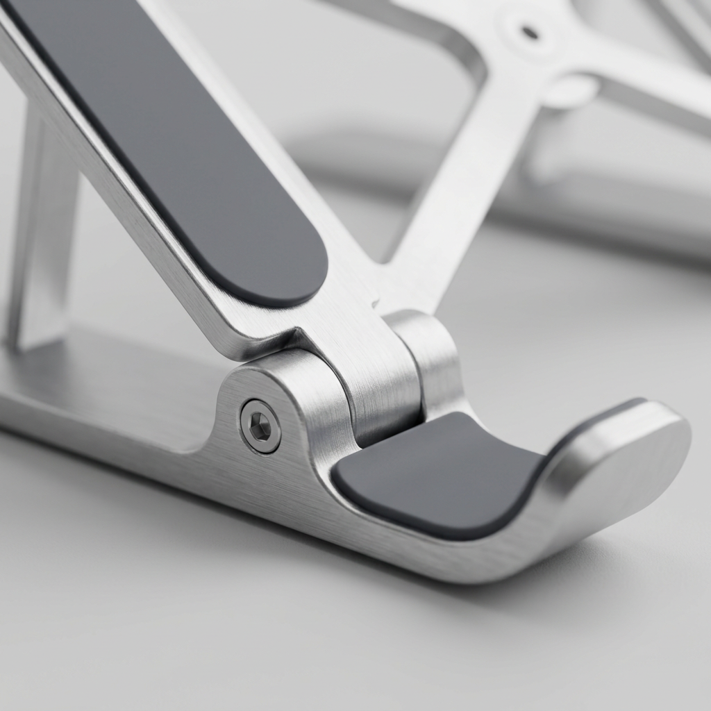 Aluminium Laptop-Ständer - Detalhe