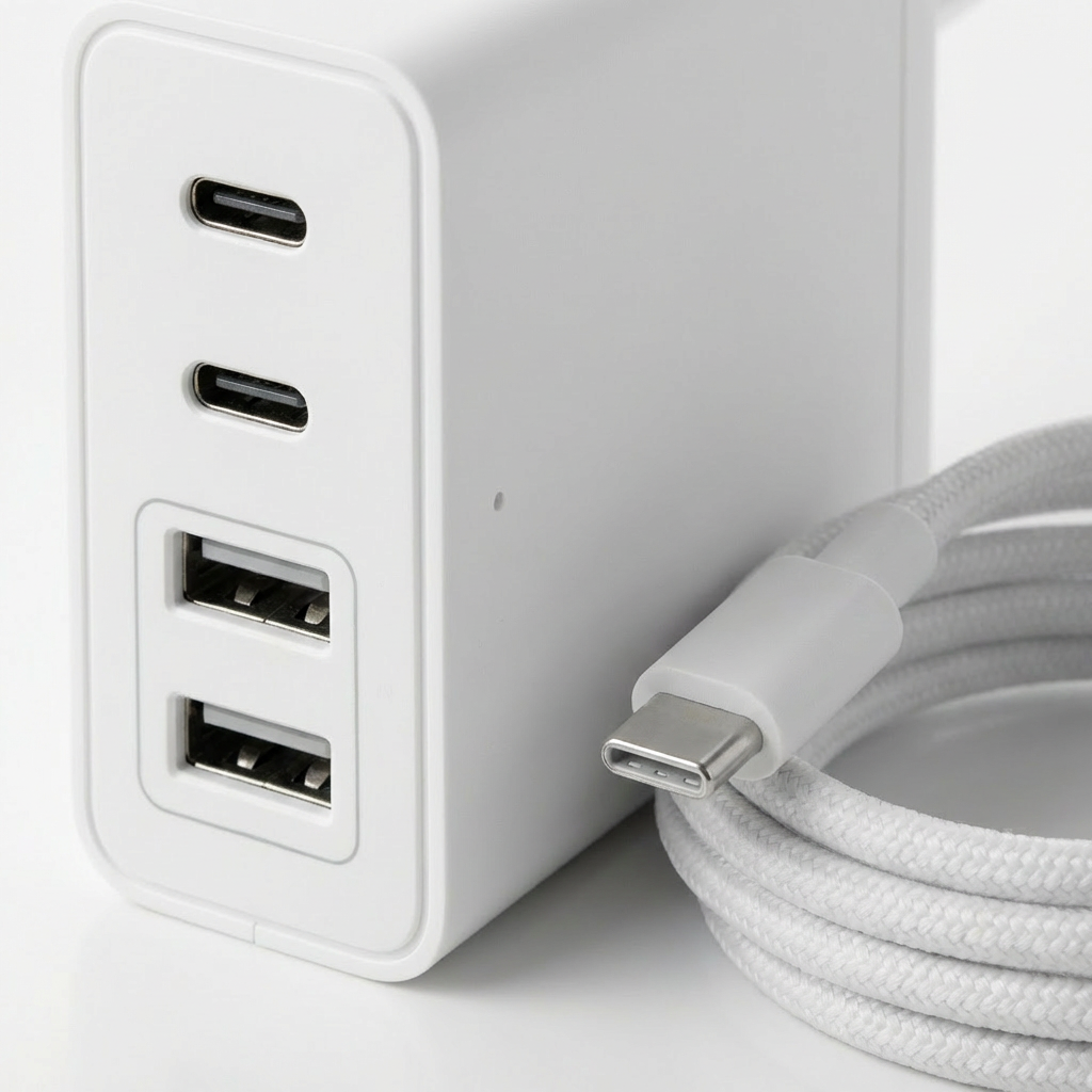 USB-C Ladestation 65W GaN - Detalhe