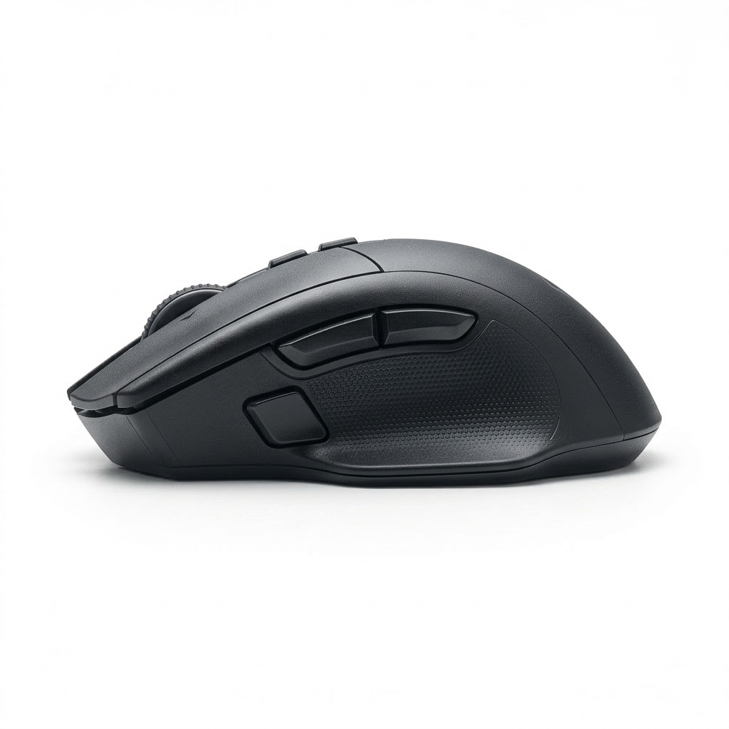 Ergonomische Gaming Maus Wireless - Vista lateral