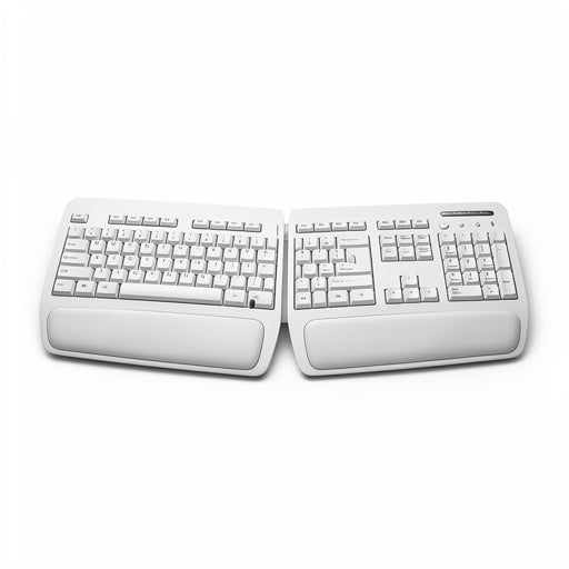 Full-Size Ergonomische Büro-Tastatur - principal