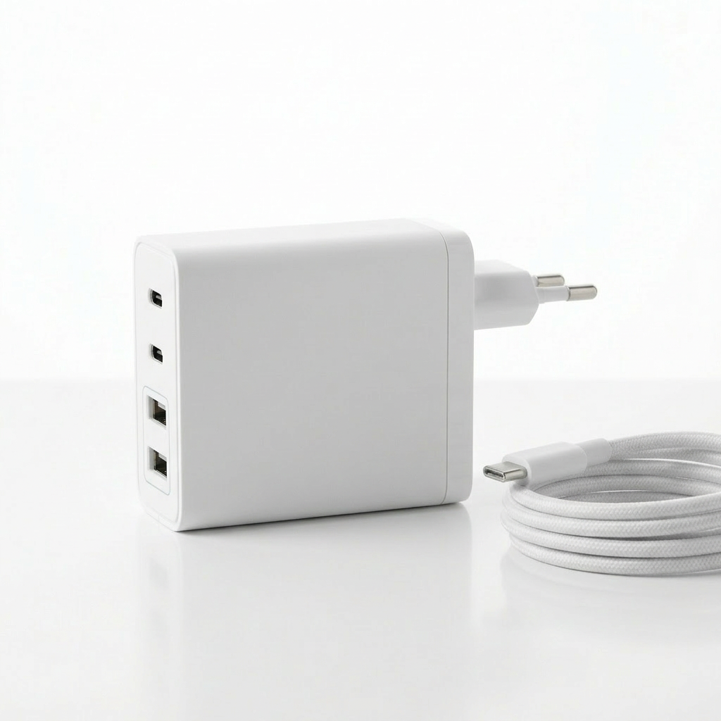USB-C Ladestation 65W GaN - Vista lateral